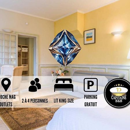 Le Saphir - Confort - Proche Mag Outlet Troyes - Parking Gratuit Pont-Sainte-Marie Eksteriør billede